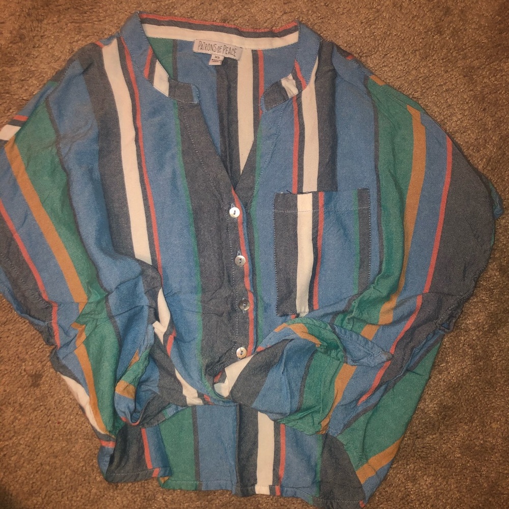 Cute Cropped Shirt